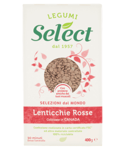 SELECT LENTICCHIE ROSSE 400 GR