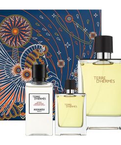 Cofanetto uomo TERRE D’HERMES edt 100ml + after shave lotion 40ml + edt 12,5ml